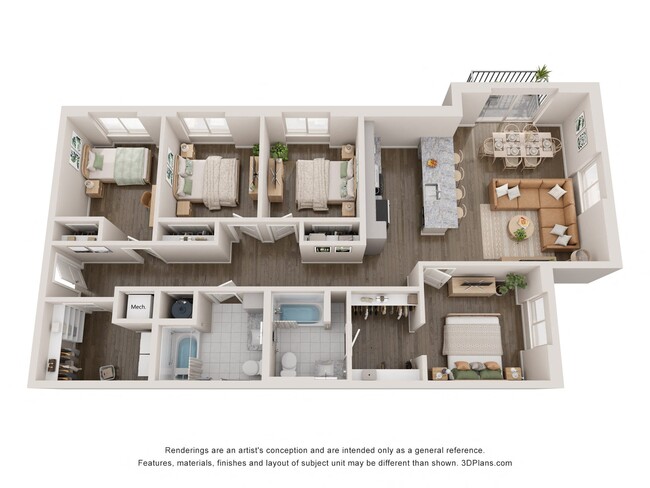Floorplan - Agave House