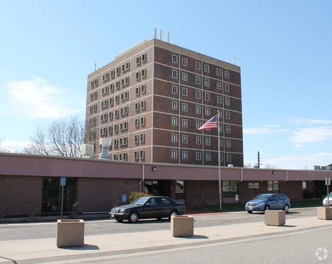 Front of Building - Liggins Tower