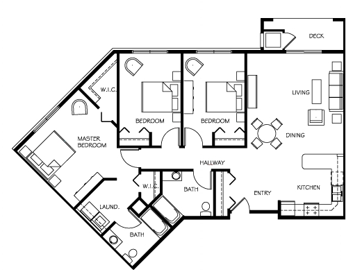 Floorplan - Powers Ridge Condominiums
