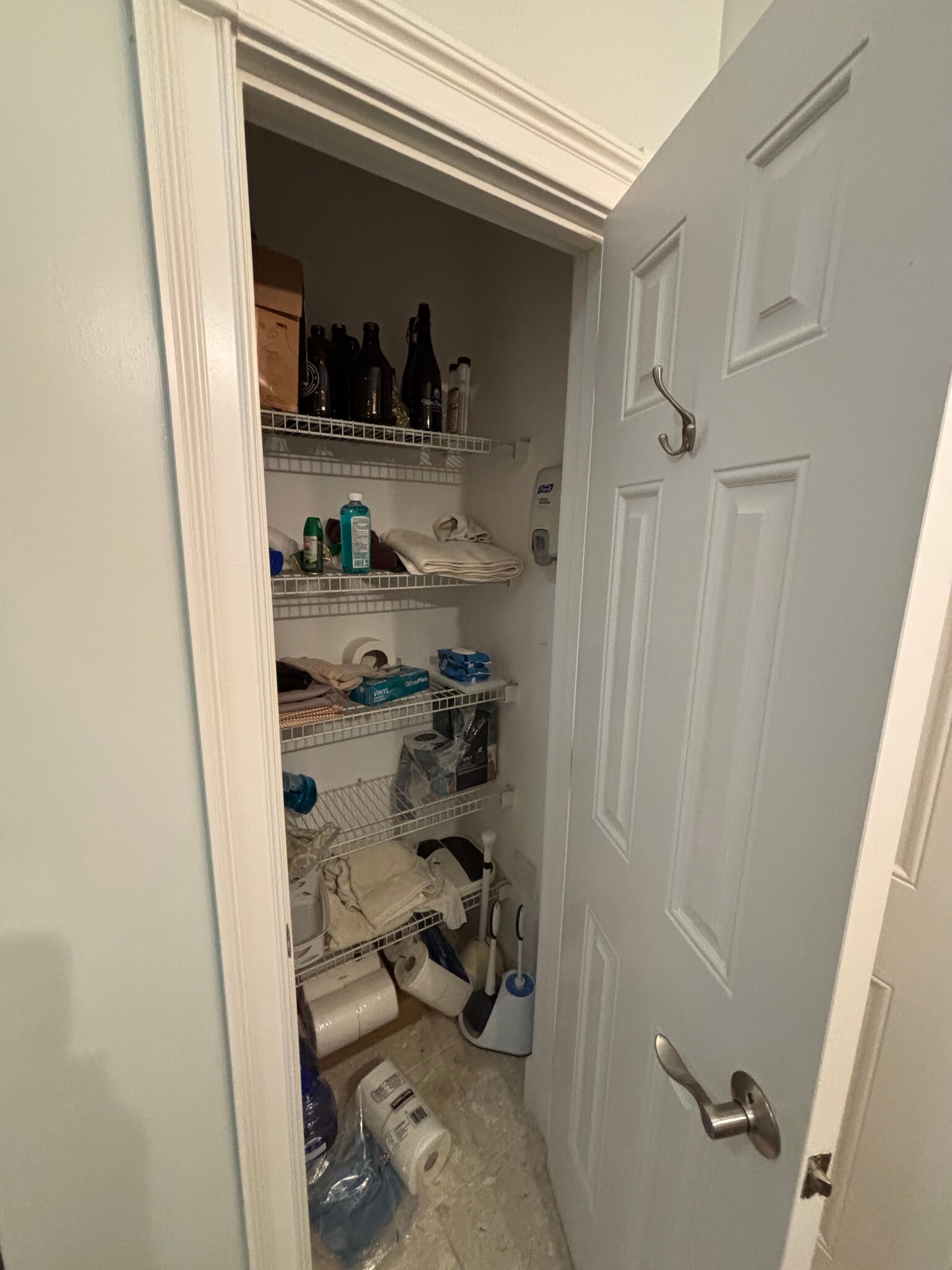 bathroom storage - 1328 Broadway