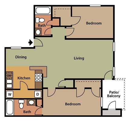 Floorplan - The Harrison