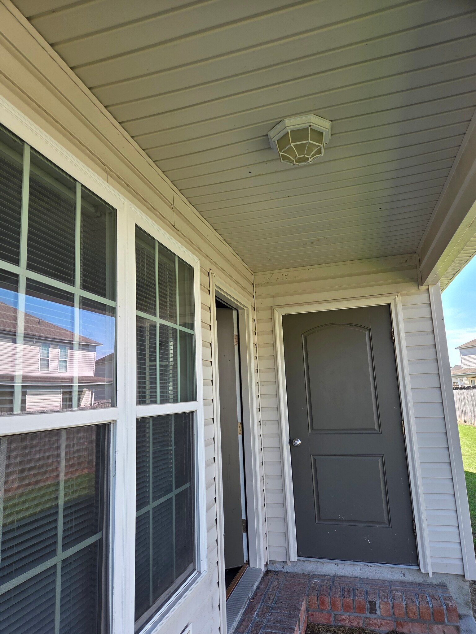 Back Patio and Storage Door - 500 Hillshade Ct