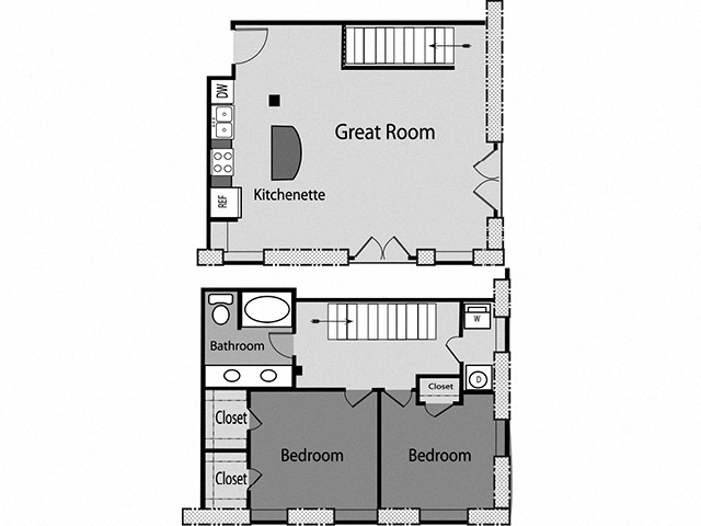 Floorplan - East End Lofts