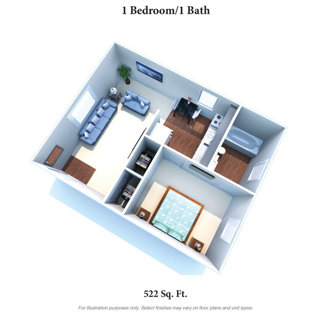 Floorplan - Crown Court Apartments