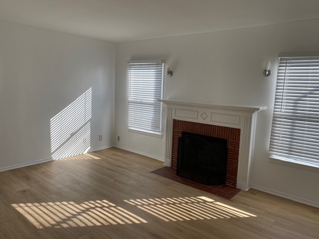 Living Room with Fireplace - 1835 Euclid St