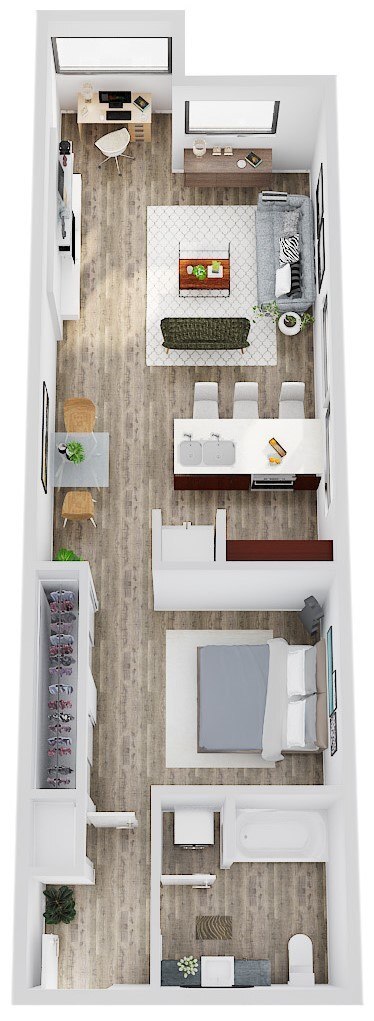 Floorplan - Savier Street Flats