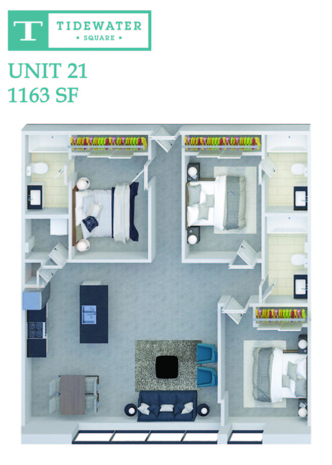 Floorplan - Tidewater Square