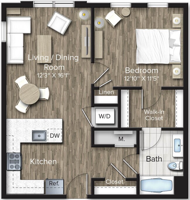 Floorplan - The Bradford
