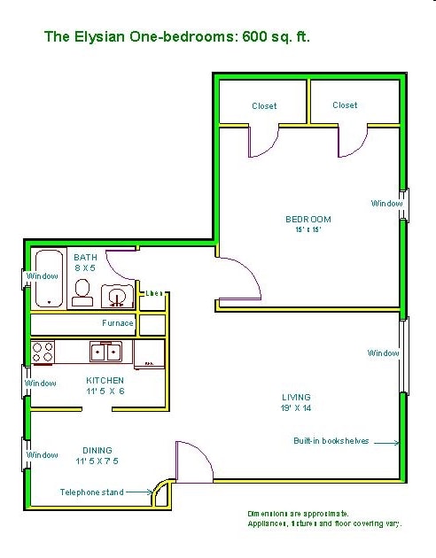 1BR/1BA - The Elysian Fourplexes