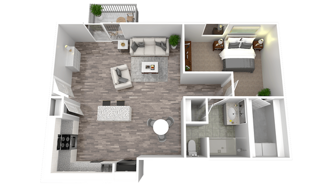 Floorplan - Whispering Hills Apartments