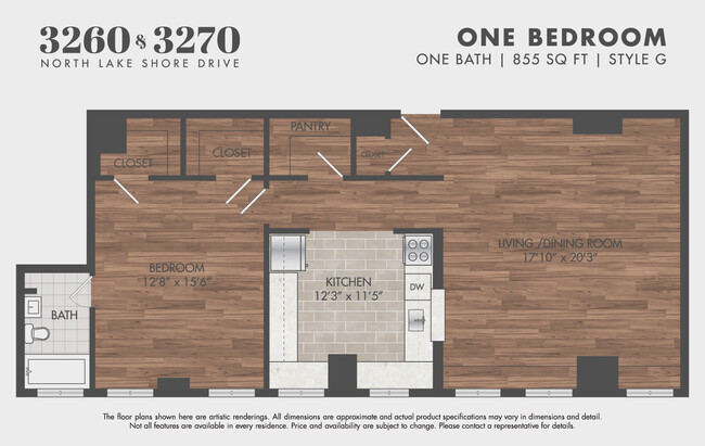 Floorplan - 3260-70 N Lake Shore Drive