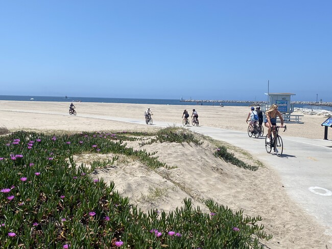 Beach entrance, about a 4 minute walk from the studio. - 6308 Vista del Mar