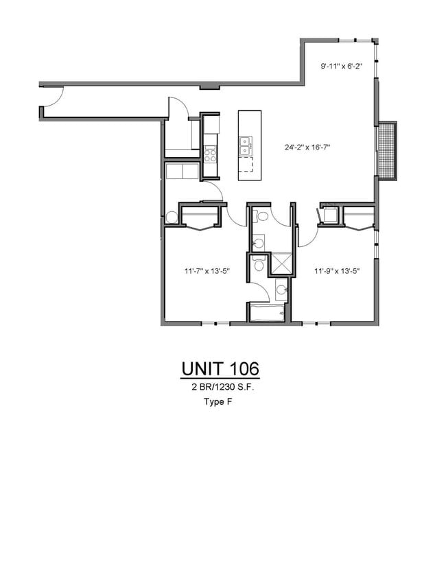 Floorplan - Sunrise Apartments