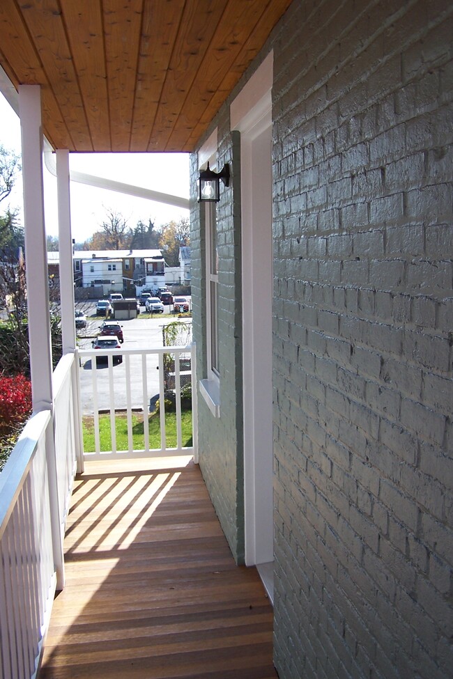 Second Floor Porch - 26 E Pomfret St