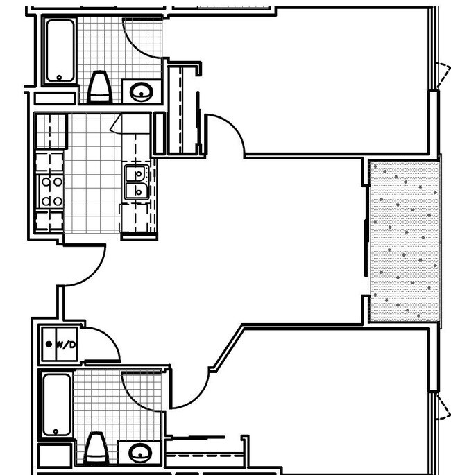 Biella 2x2 floor plan PR SM Biella LLC - PR SM Biella LLC