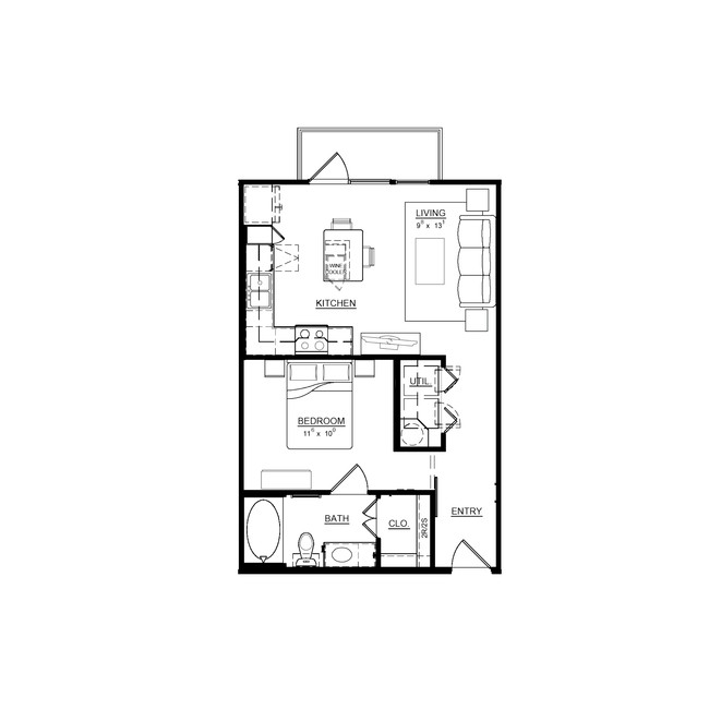 Floorplan - Magnolia on Moser