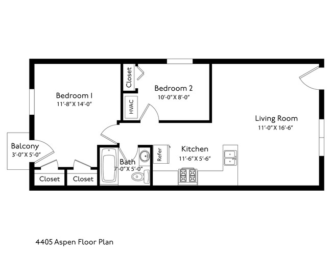 Great Floor Plan - 4405 Aspen Street