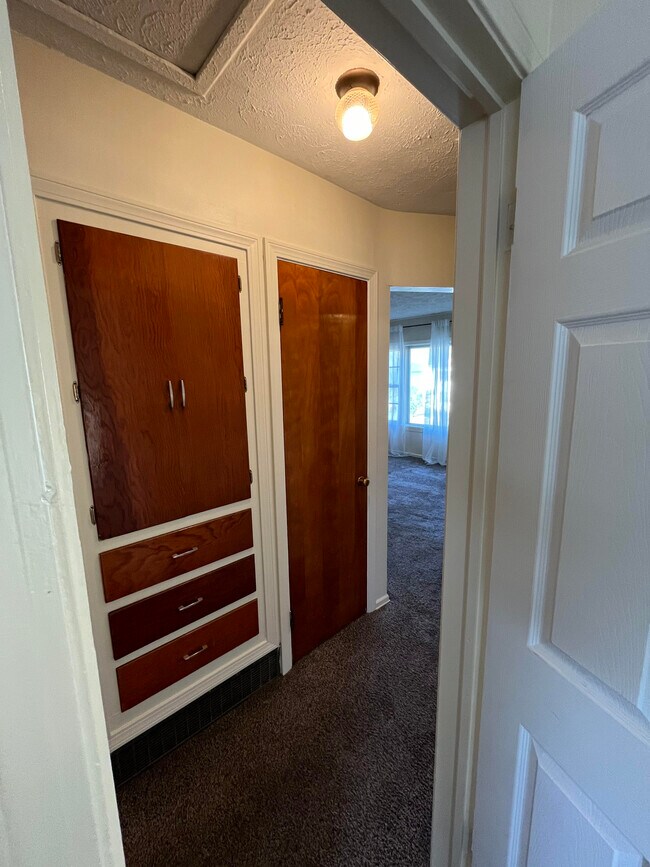 Hallway from back bedroom. - 2486 21st St