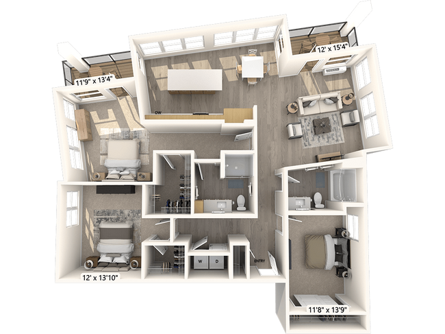 Floorplan - Avalon Redmond Campus