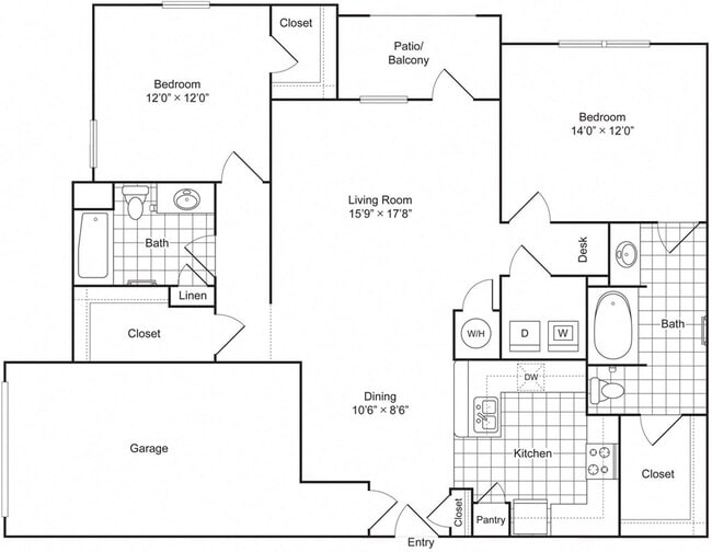 Floorplan - Elevate Eagles Landing
