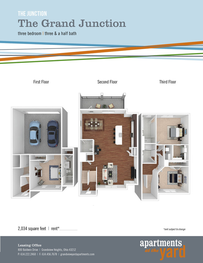 Floorplan - Apartments at the Yard: Junction