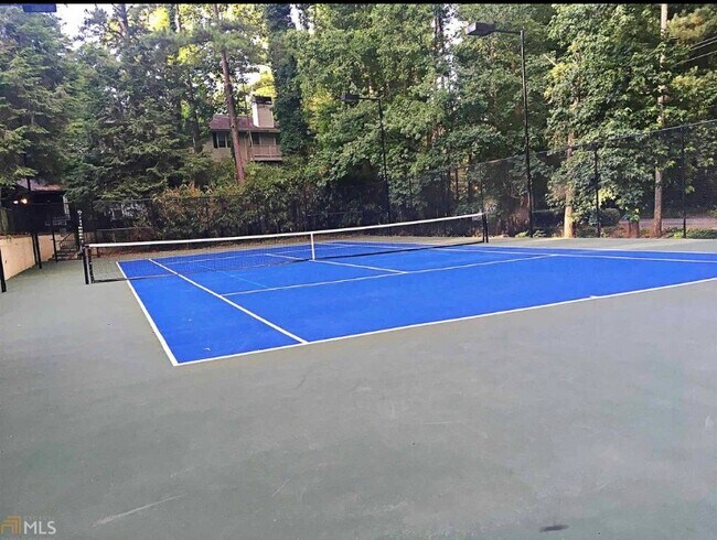 New tennis court - 6800 Glenridge Dr