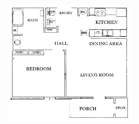 1BR/1BA - Hummingbird Pointe