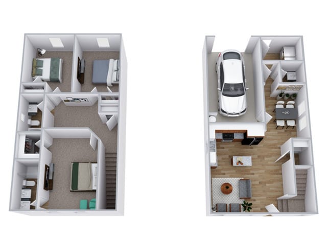 Stanley Floor Plan - Parallel 36 @ Jailette