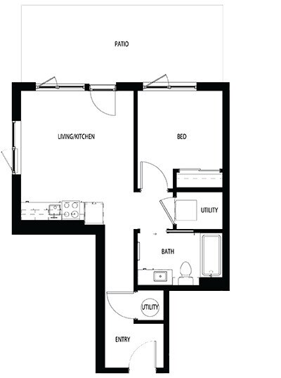 1x1A - 528 sq/ft - The Lucy (Inactive)