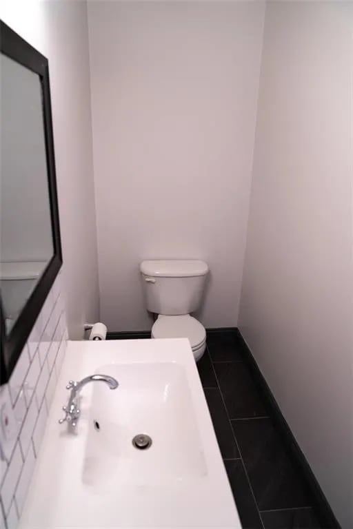 1/2 bath on ground floor - 1120 Brabec St
