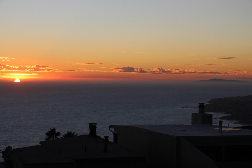 Actual sunset view from house - 1122 La Mirada St