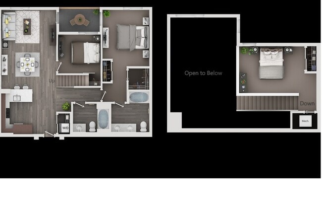 Floorplan - Fusion Encore Hollywood