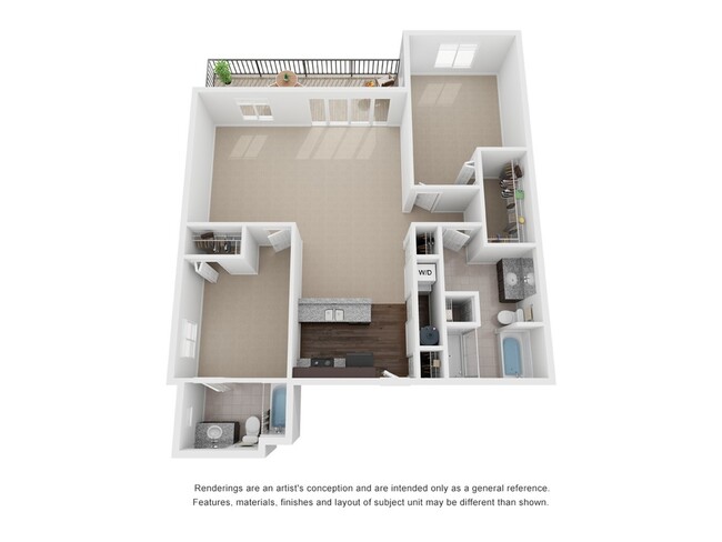 2 bedroom B1 - The Ellys