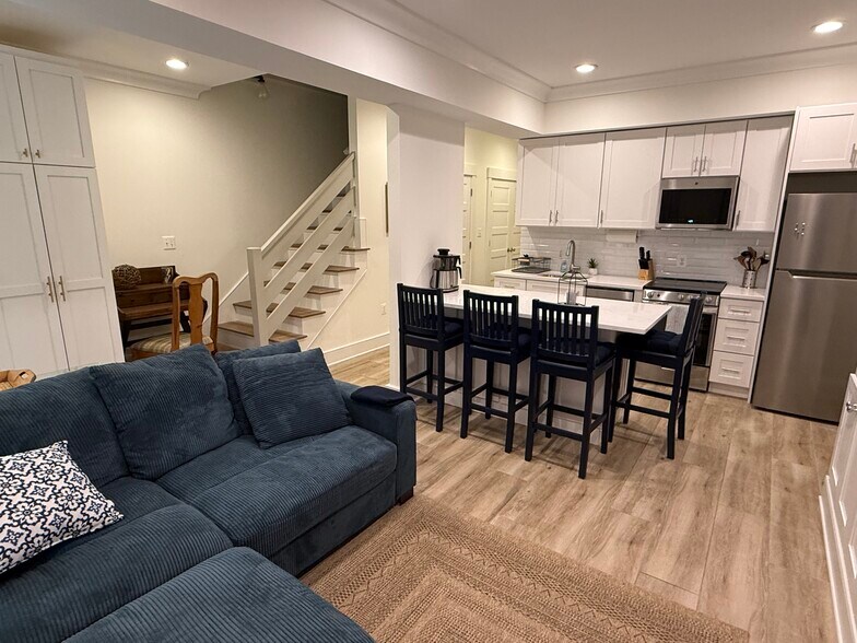 Lower Level Living Area - 1232 I St NE