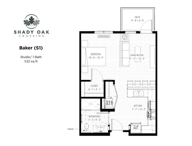 Floorplan - Shady Oak Crossing