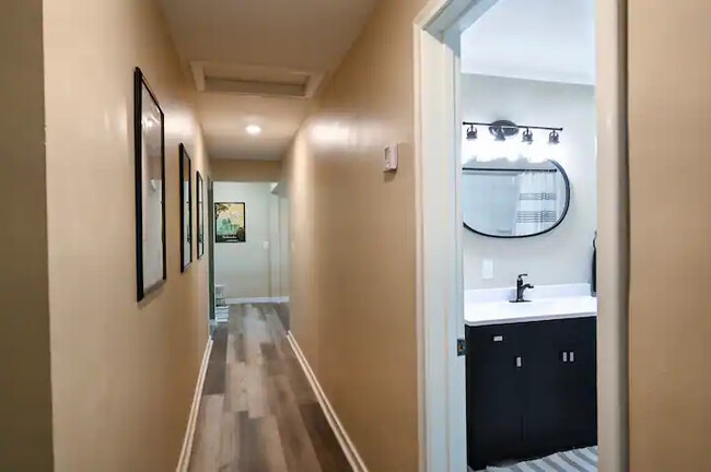 Hallway to Upstairs Bedrooms and Main Bathroom - 8109 Grant St