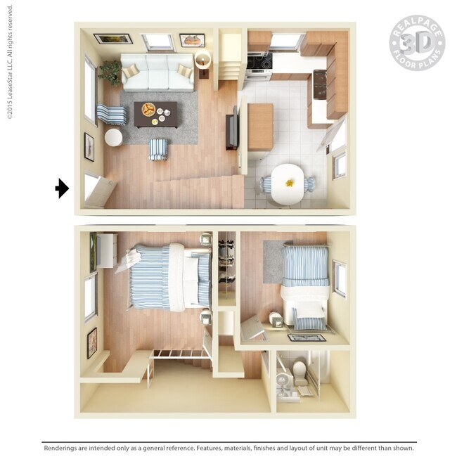 Floorplan - Brentwood Apartments