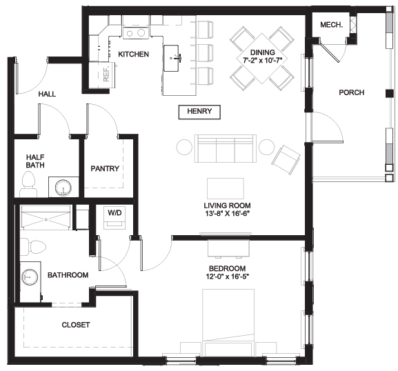 Floorplan - Holbrook Acworth - Active Senior