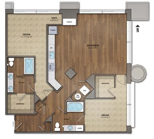 Floorplan - The Citizens Condominiums