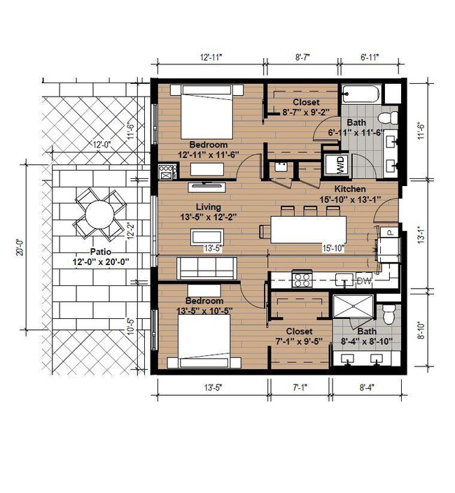 Floorplan - Life Time Living Burlington