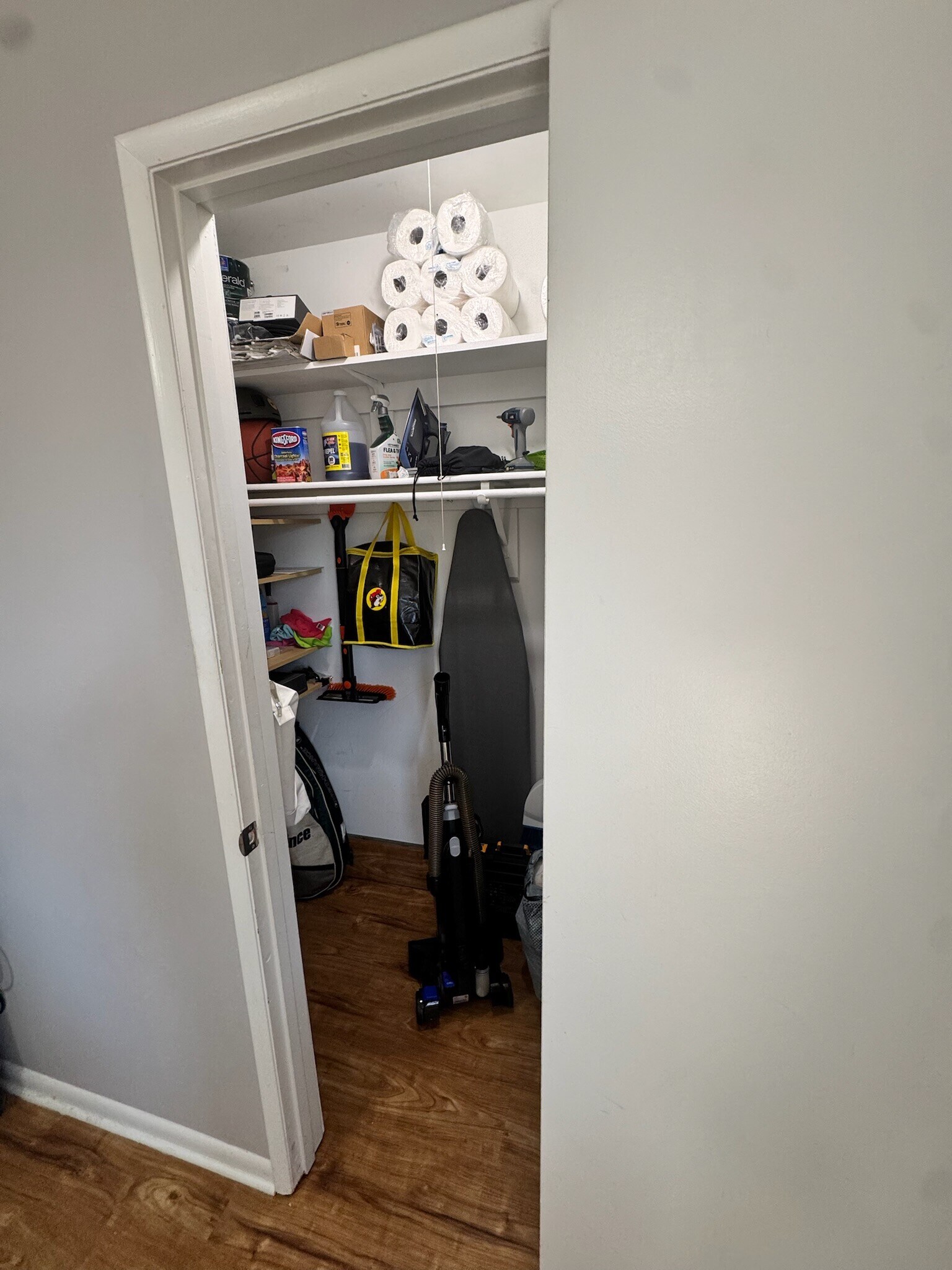 Extra storage closet off of living area - 2841 S Wakefield St