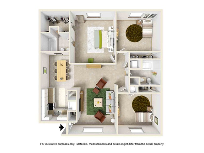 Floorplan - Lakeside Villas