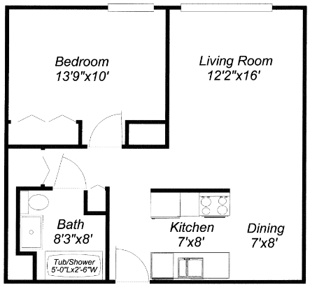 Floorplan - Windom Apartments