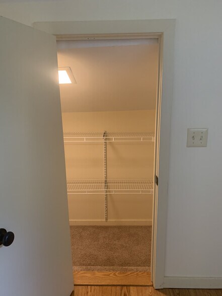 Closet across from the bedroom - 7098 FERRY Rd