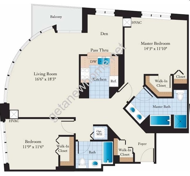 2BR/2BA - Park Alexandria Condominiums