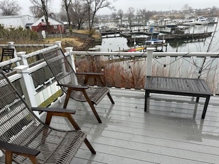 Deck off of Kitchen - 8206 Secluded Cove Ln