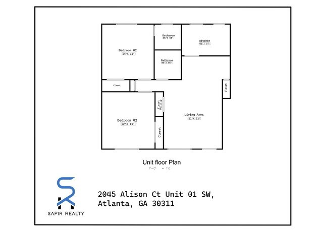 Building Photo - Newly Updated All-Electric 2BR/1.5BA in Campbelton Rd