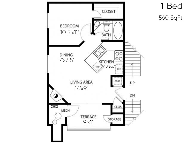 Floorplan - Foothills Park