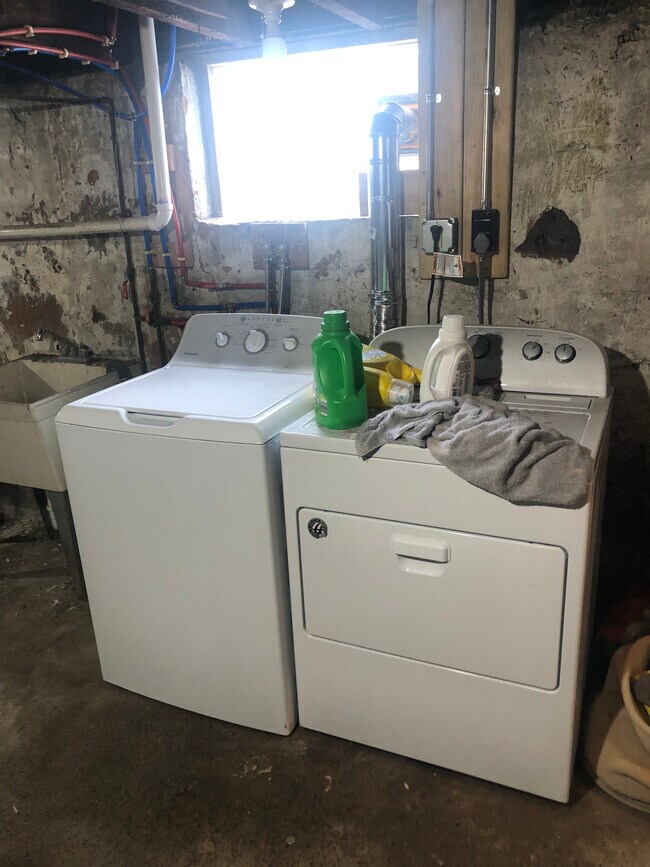 Washer and Dryer in basement for tenants - 871 26th St