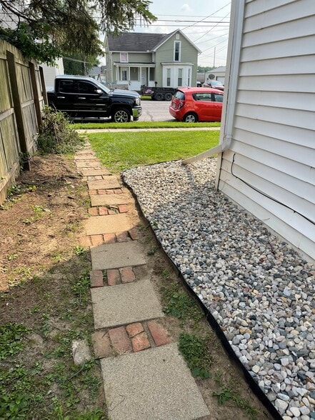 back walk way - 128 W Ohio St